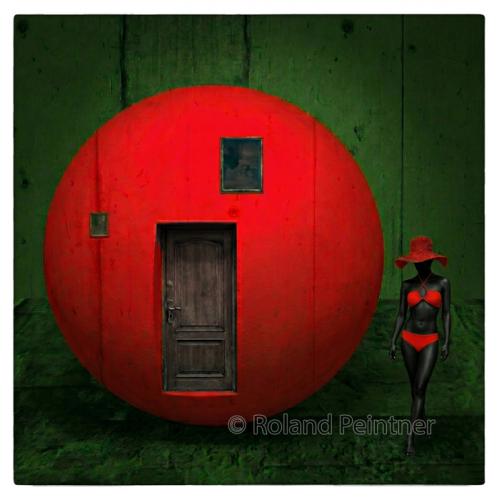 Frau in Rot 26
